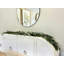 Frosted Norfolk Pine Teardrop Swag