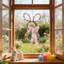 Couronne de lapin de Pâques 2PCS-187953999