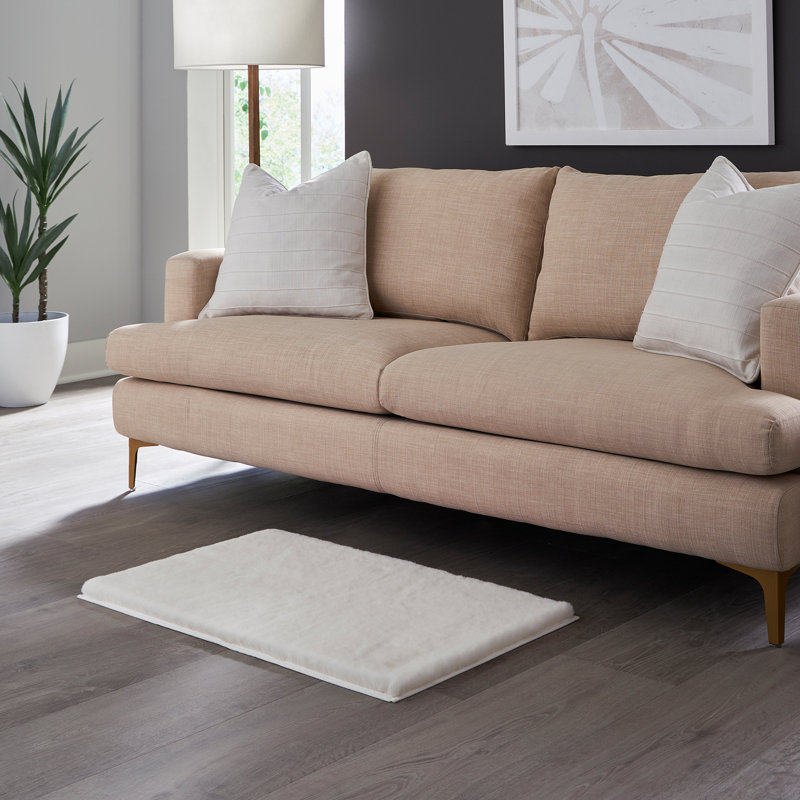 Tapis pour salle de bain antidérapant, Beige