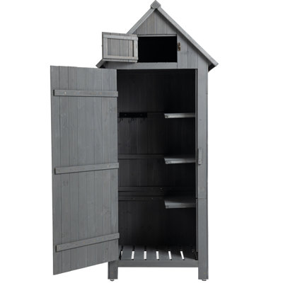 Abri de jardin en bois 30 po x l 21,3 po x H 70,5 po