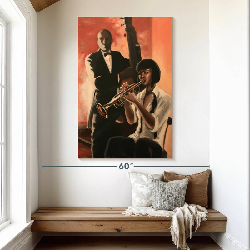 Abarca Jazz Music, H 51 po x l 34 po