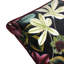 Midnight Garden Floral Velvet Piped Cushion-61482864-61482863