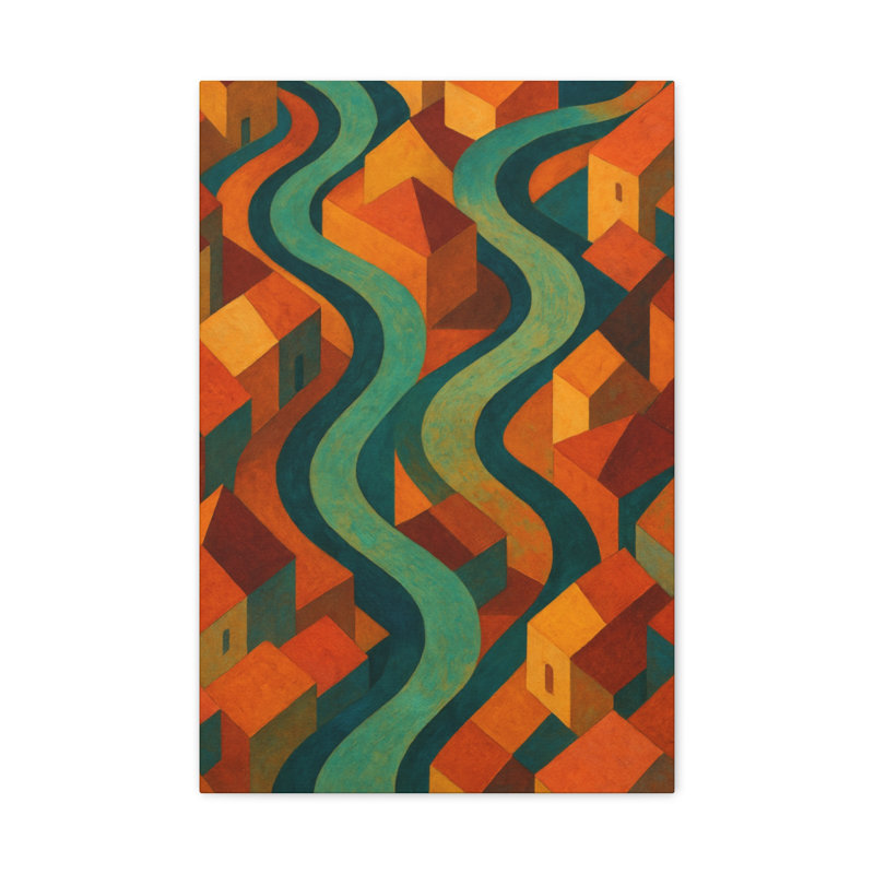 Apel Single Picture Frame Print on Canvas, 60.96 cm H x 40.64 cm W