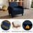 29.25'' Wide Modern Fabric Upholstered Accent Chair With Storage-920857176