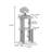 3 Tiers Cat Tree with Perch,Scratching Posts