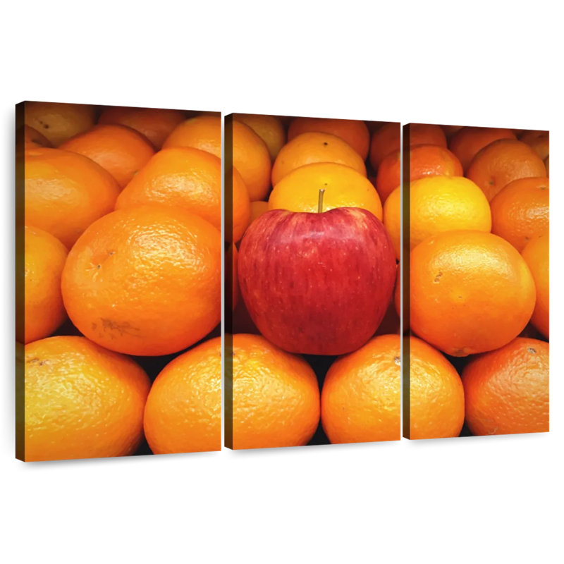Yarlin Apple Among Oranges, 24" H x 38" W