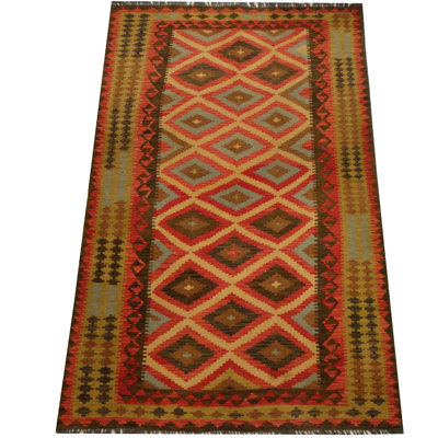 Azpeitia Wool Southwestern Indoor Rug