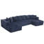 Canapé modulaire surdimensionné en forme de U avec 8 coussins Boneless-890274029