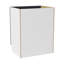 Armoire de salle de bain en bois massif prêt à assembler avec comptoir Shaker - comptoir non inclus-126347197