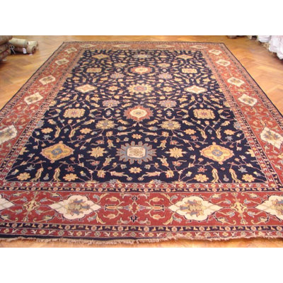 Hand Knotted Wool Oriental Indoor Rug