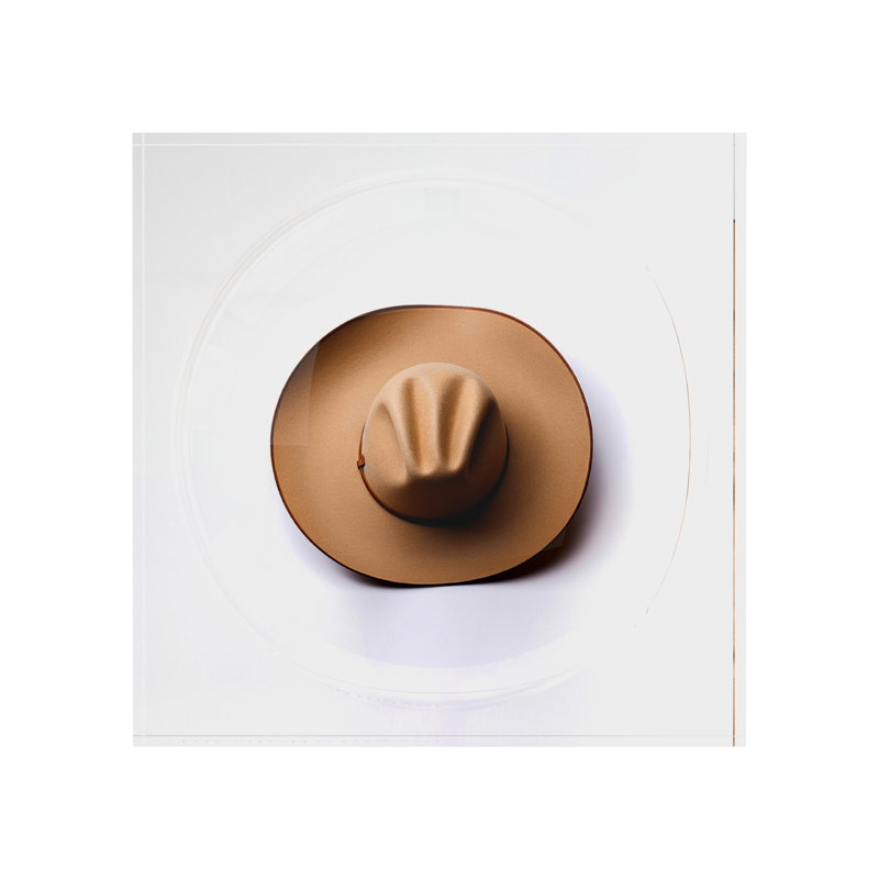 Cowboy Hat Acrylic Candy Catchall Dish, 6"W x 6"D x 2"H