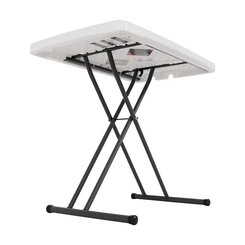 Lifetime 30-Inch Personal Table, Grey, White