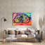 Art mural en verre épique «Am Potat Flouf» par Dean Russo, 36 po x 24 po Epic Art-117463324