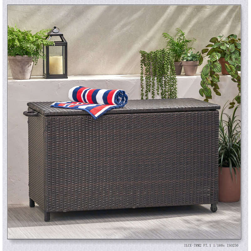 BLAKE WICKER CUSHION BOX