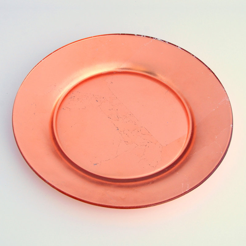 Assiette à hors-d'œuvre 7,5 po, Or rose