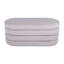 Banc avec rangement en velours