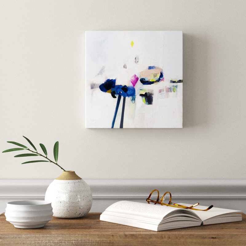 Boardwalk Taffy III by Victoria Borges - Wrapped Canvas Painting, 30cm H x 30cm W