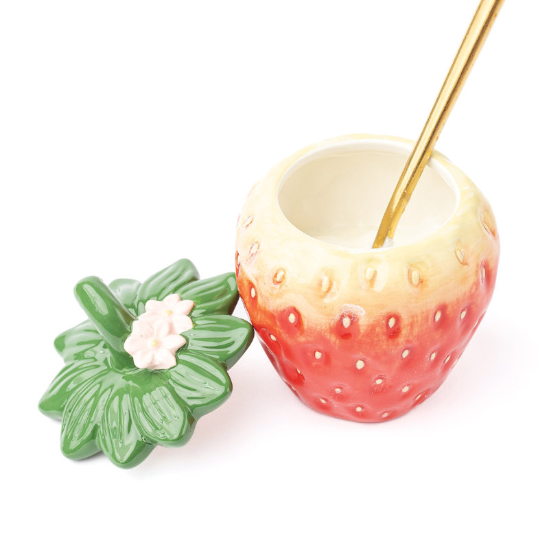 Pot décoratif fraise