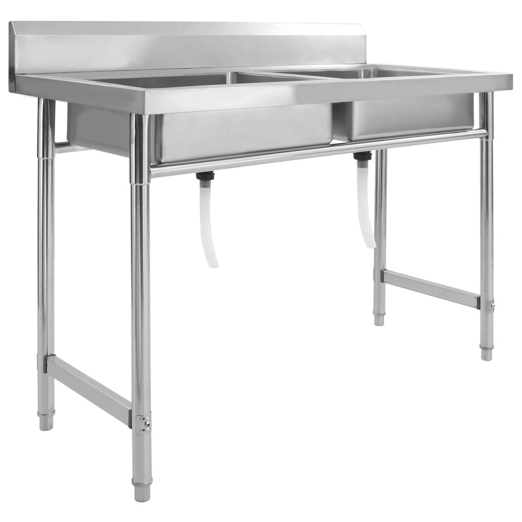 Carolina Double Bowl Undermount Kitchen Sink