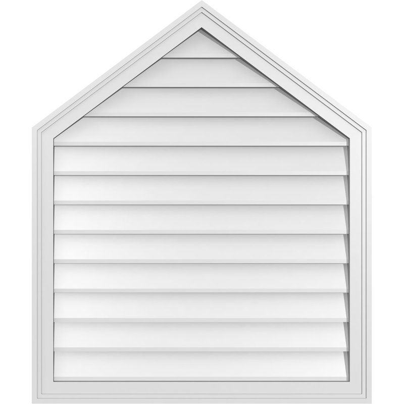 Ventilé pignon non-fonctionnel Signature, H 38 po x l 32 po x P 1,5 po