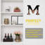 Support mural pour bouteilles de vin et verres en noir