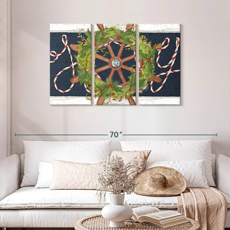 Aletra Coastal Greetings I, 28" H x 45" W