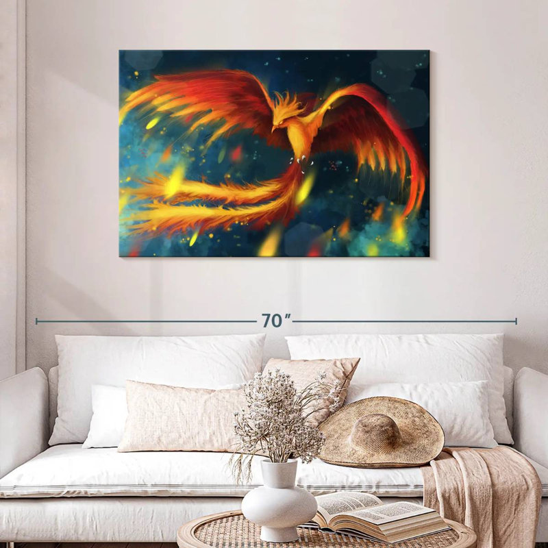 Kelan Phoenix, 30" H x 45" W