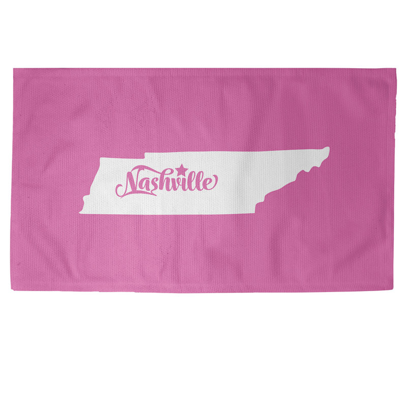 Tapis zone rose nashville tennessee, Rectangle 3 pi x 5 pi