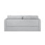 Newport Light Grey 2 Seater Sofa-968119244-968119241