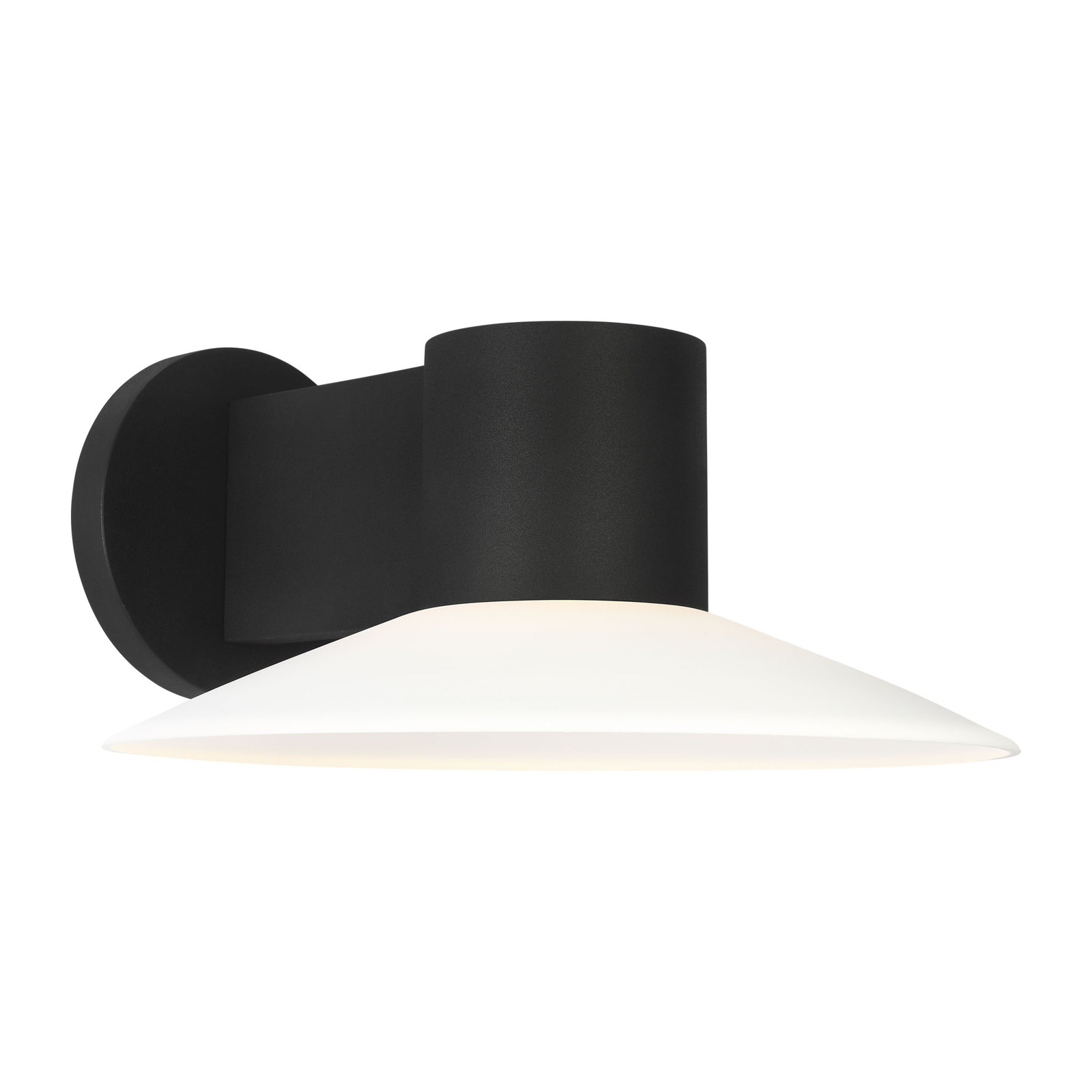 Outdoor LED Wall Light, 10 W, 8.5" H x 16" W x 18" D