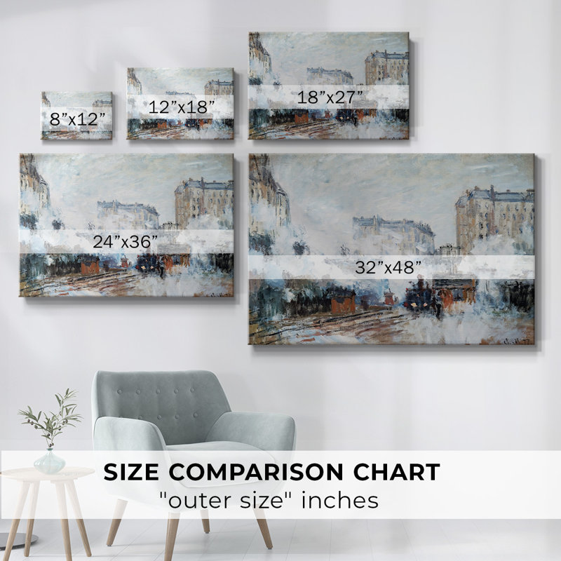 Saint-Gallery Wrapped Canvas, H 12 po x l 18 po