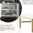 Modern White 2 - Door Accent Cabinet With Tapered Metal Feet, Straight Lines And A Contemporary Aesthetic, Raised Diamond Pattern, Elegant Brass Legs, Adjustable Pegs, Fast Build, Adds Storage To