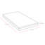 Matelas moyen en mousse viscoélastique 10 "-1004176655