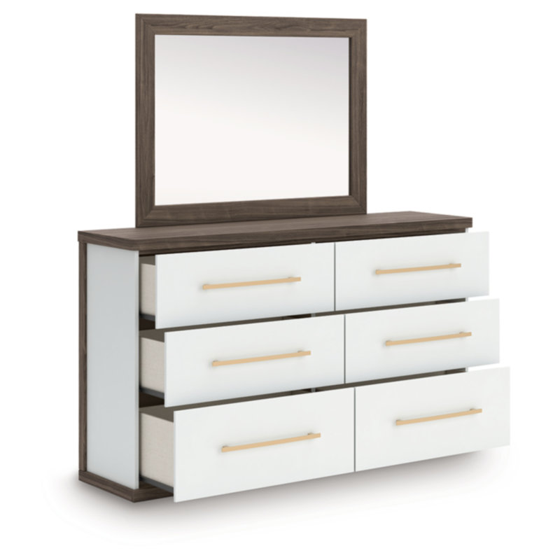 Commode et miroir Mazilar