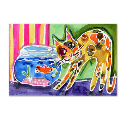 Berkley 'Are You Sure You Cant Come Out To Play' Print on Wrapped Canvas