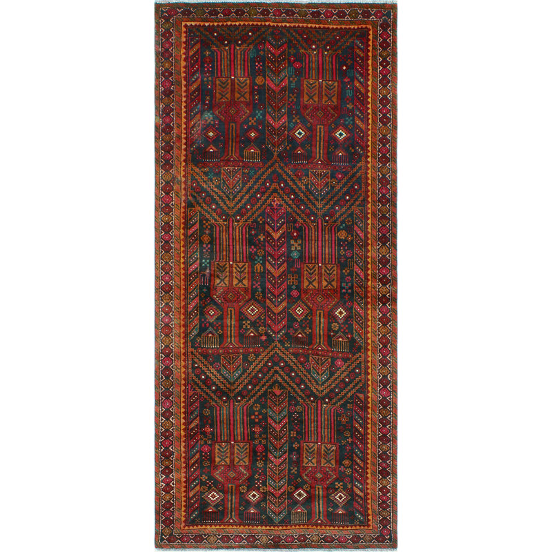 Khylar Distressed Huxley Charcoal Runner