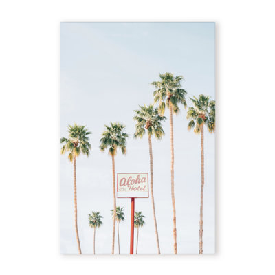Coastal Retreat Aloha Hotel by  - Picture Frame Photograph on Paper
