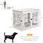 Meuble pour cage Pawhut