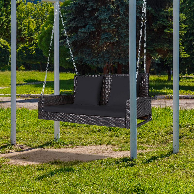 Balancelle pour 2 personnes, Noir