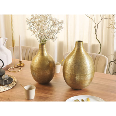 Malissa Handmade Metal Table Vase