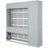 Gray Bed With Practical Shelves, Wardrobe, And Led Illumination Lights - For Spaces-1541063808-1541063809