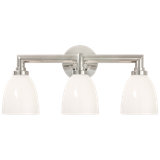 Chapman & Myers Wilton Triple Bath Light