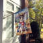 Drapeau Cowboy Welcome House-112699368