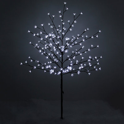 24 cm Solar Twinkle Globe Lighted Trees & Branches Lamp Lighted Christmas Tree