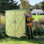 Remise de jardin en bois massif 5,3 pi x 4,5 pi