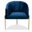 Velvet Barrel Chair-608937300