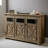 53" Kitchen Storage Sideboard Buffet Cabinet Console Table-1202187910