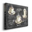 «Coffee Trio», reproduction d'art textuel sur toile tendue-1375811224