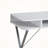 20" White Rectangular Computer Desk