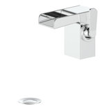 Studio Diamond Peak Single Hole Bathroom Faucet with Drain Assembly